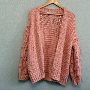 Kiki Larue Chunky Knit Oversized Sweater Size Medium